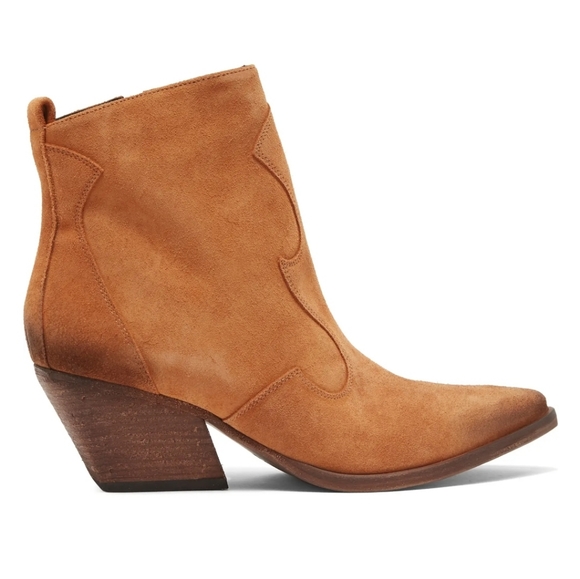Gorgeous Western Chic Golo Genuine Suede Booties - Picture 2 of 6